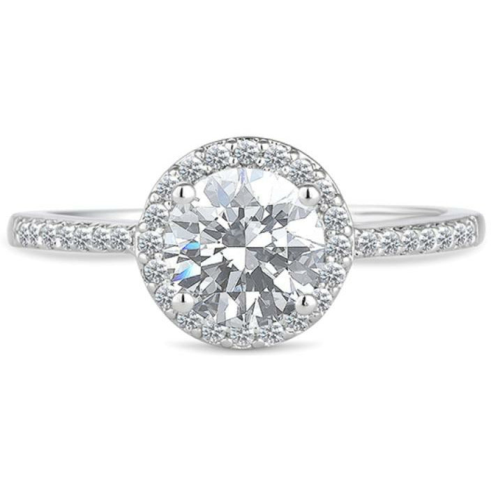 BRITISH JEWELLERS Elegance Ring, Embellished with Crystals from Swarovski® (Large)