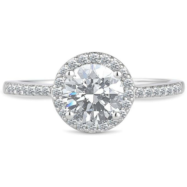 BRITISH JEWELLERS Elegance Ring, Embellished with Crystals from Swarovski® (Medium)