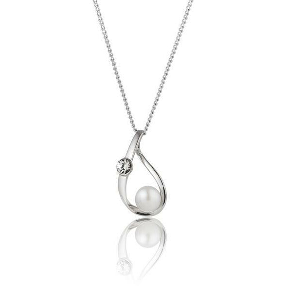BRITISH JEWELLERS Freshwater Pearl Elegance Pendant