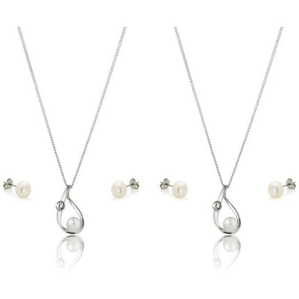 BRITISH JEWELLERS Freshwater Pearl Elegance Sets
