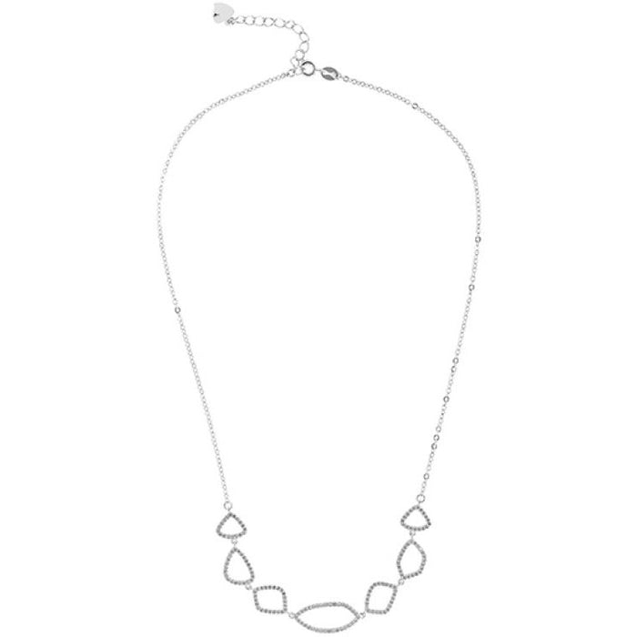 BRITISH JEWELLERS Enchanted Necklace, Made with Swarovski Elements ®