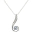 BRITISH JEWELLERS Grace Pendant, Embellished with Crystals from Swarovski®