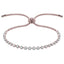 BRITISH JEWELLERS Indo Bracelet in Rose Gold Plating, Embellished with Crystals from Swarovski®