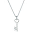 BRITISH JEWELLERS Key Pendant, Embellished with Crystals from Swarovski®