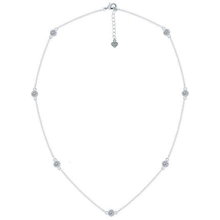 BRITISH JEWELLERS Dew Drop Necklace, Embellished with Crystals from Swarovski®