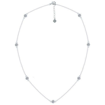 BRITISH JEWELLERS Dew Drop Necklace, Embellished with Crystals from Swarovski®