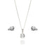 BRITISH JEWELLERS Solo Pendant and Solo Stud Earrings Set