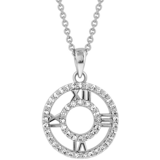 BRITISH JEWELLERS Eternal Pendant, Embellished with Crystals from Swarovski®