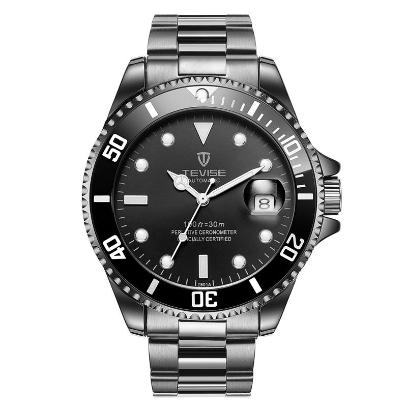 TEVISE Tribute Automatic Black Watch