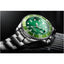 TEVISE Tribute Automatic Green Watch