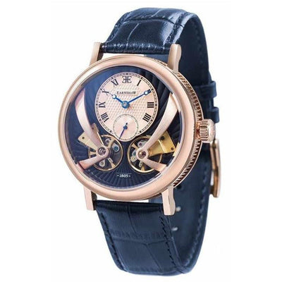 THOMAS EARNSHAW BEAUFORT ANATOLIA DOUBLE BARREL AUTOMATIC Regency Blue