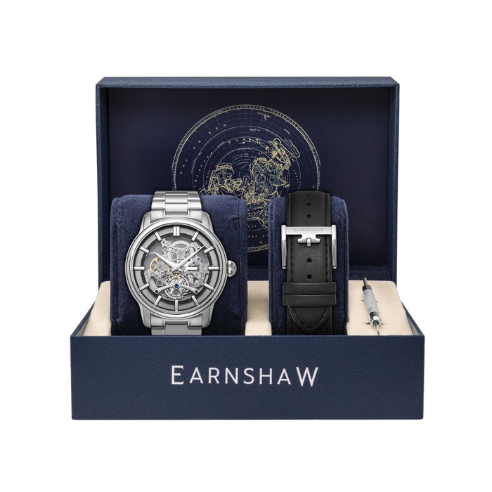 THOMAS EARNSHAW Longitude Whiston Limited Edition Luminous Black Gold Watch