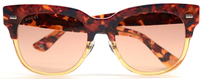 GUCCI Women's GG3744/S XC4/63 Marble Acetate Sunglasses