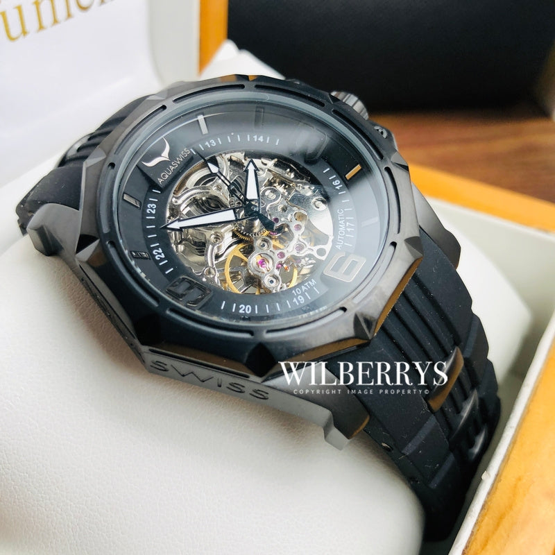 Men's Vessel Automatic Black Watch