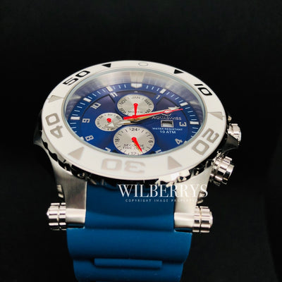 Men's Sail Ice Blue Chronograph Watch