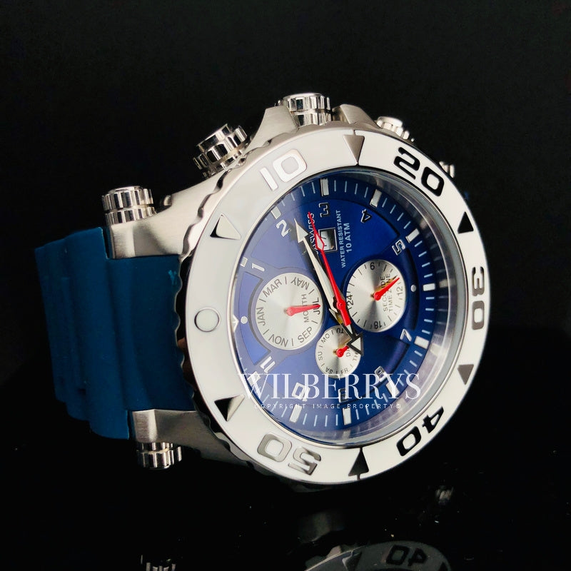 Men's Sail Ice Blue Chronograph Watch