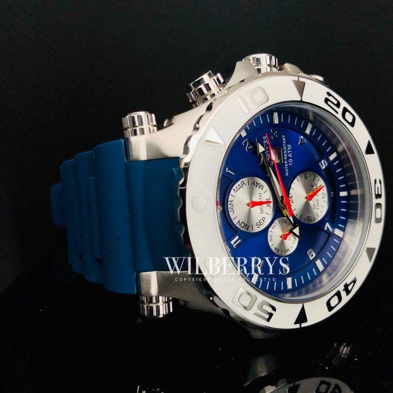 Men's Sail Ice Blue Chronograph Watch