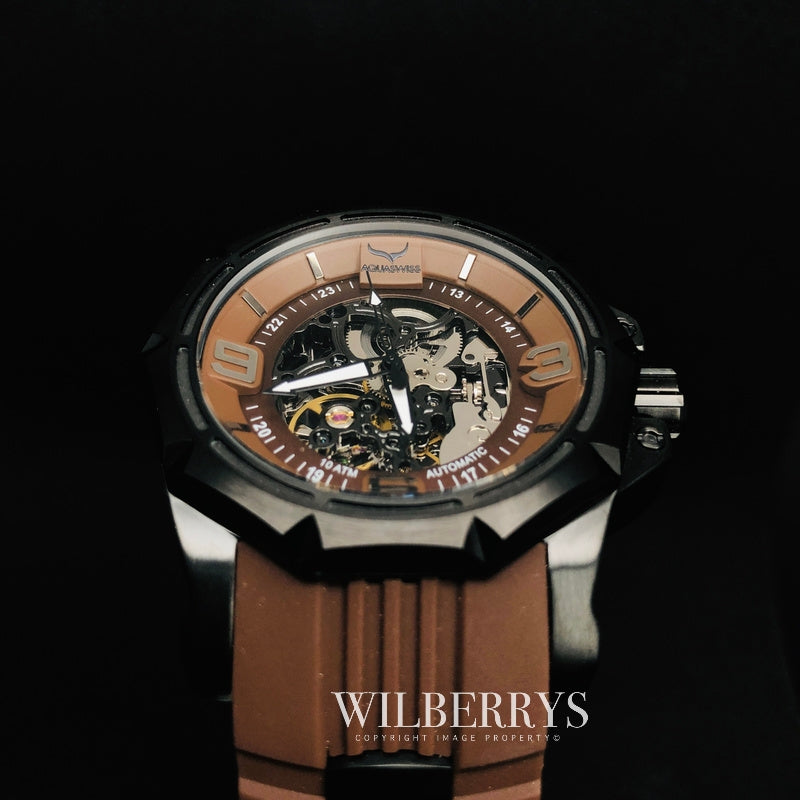 Men's Vessel Automatic Chocolate Brown Watch