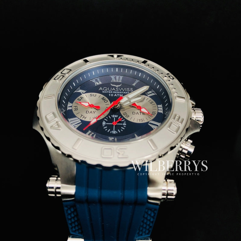 Men's Bolt 5H Blue Edition Chronograph Watch