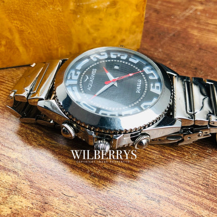AQUASWISS Men's Diablo 6 Time Zone XL Time Traveller