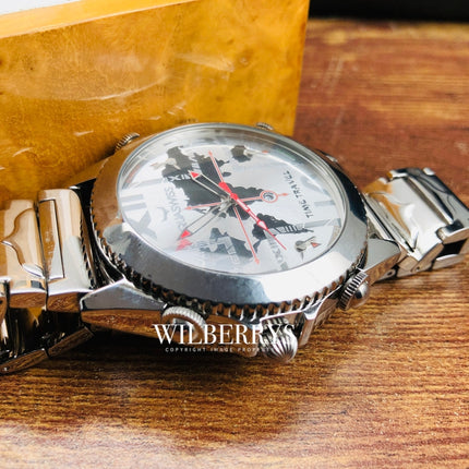 AQUASWISS Men's Diablo 6 Time Zone XL Time Traveller