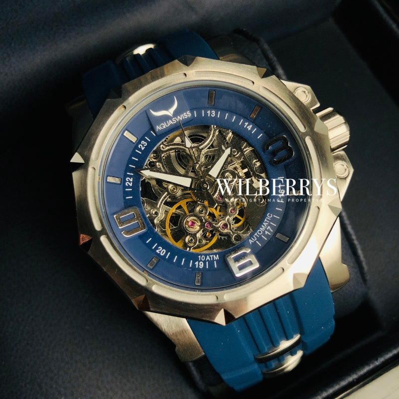 Men's Vessel Automatic Navy Blue Watch