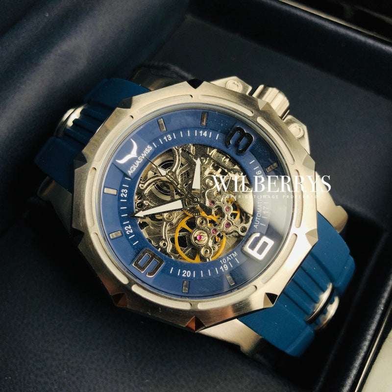 Men's Vessel Automatic Navy Blue Watch