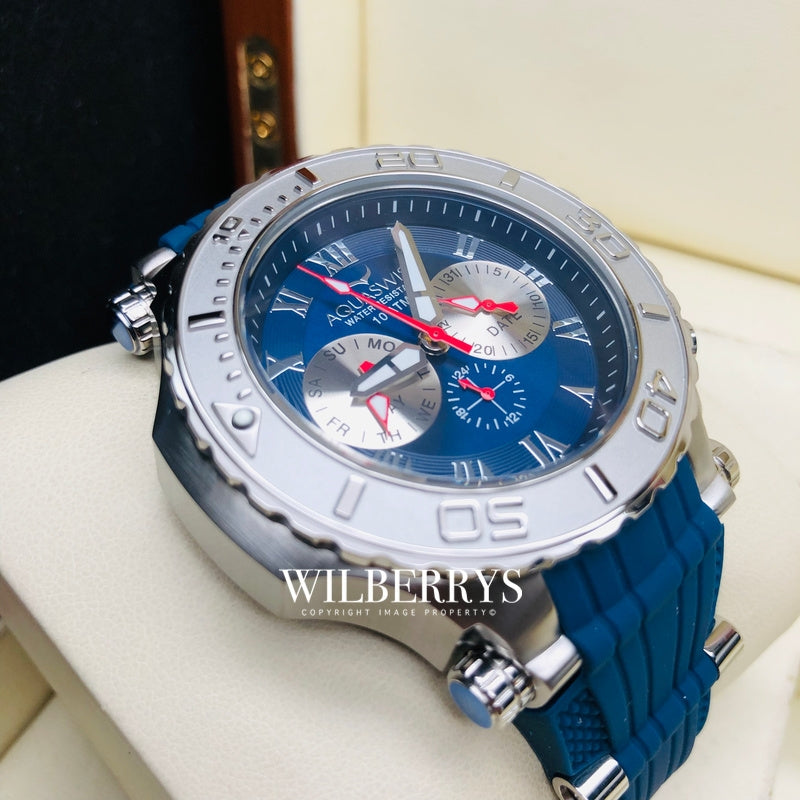 Men's Bolt 5H Blue Edition Chronograph Watch