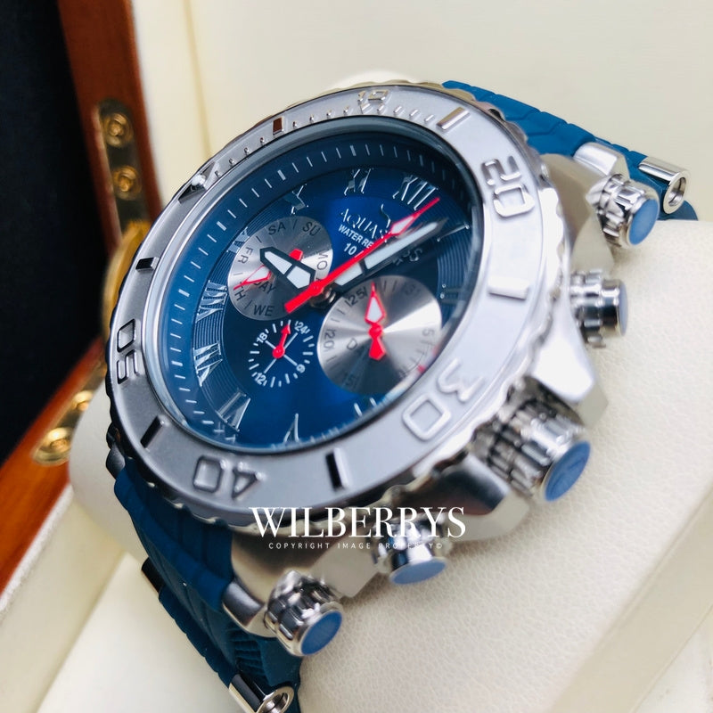 Men's Bolt 5H Blue Edition Chronograph Watch