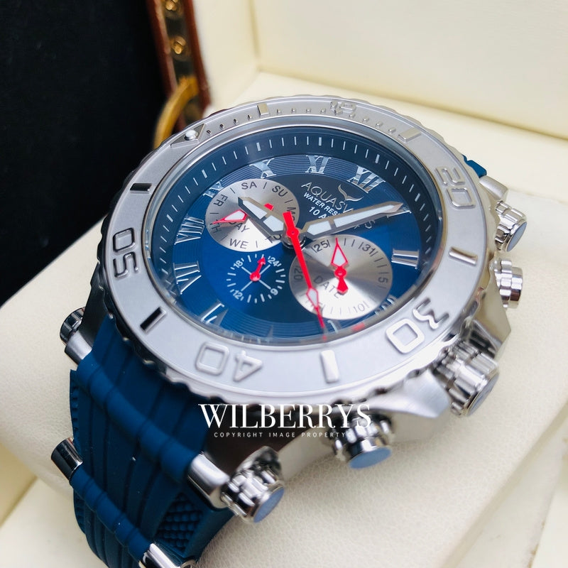 Men's Bolt 5H Blue Edition Chronograph Watch