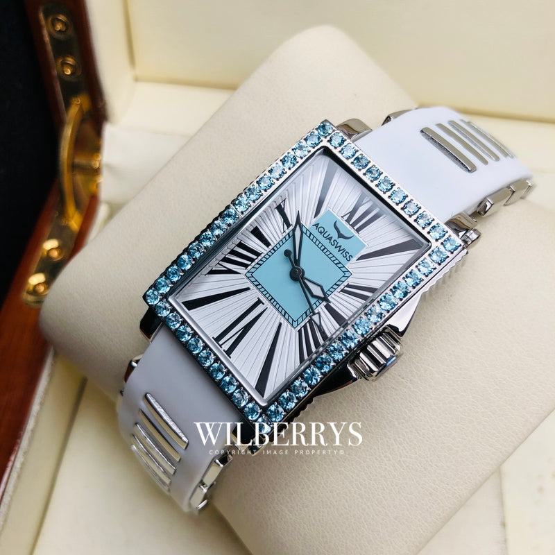 Women's Kelly 2.25ct Watch Snow/Baby Blue