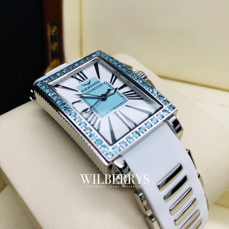 Women's Kelly 2.25ct Watch Snow/Baby Blue