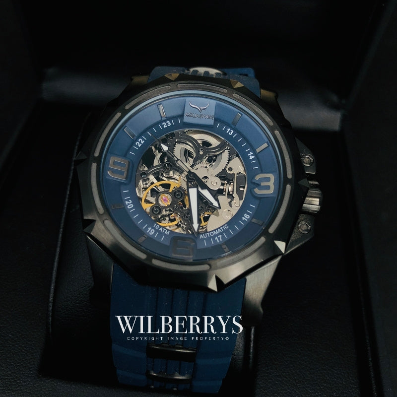 Men's Vessel Automatic Navy Blue/Black Watch