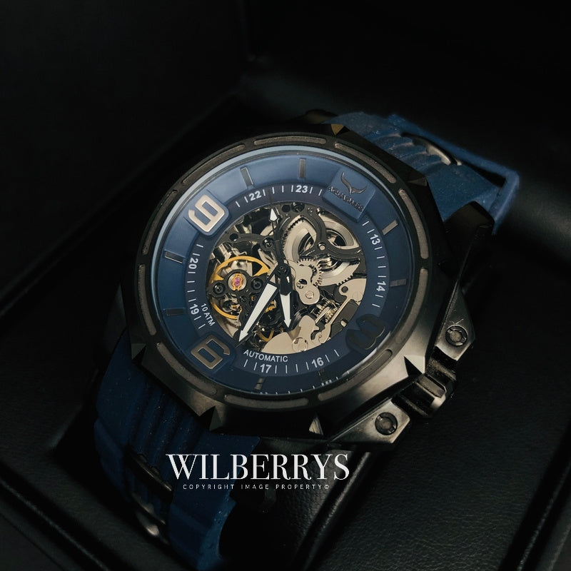 Men's Vessel Automatic Navy Blue/Black Watch