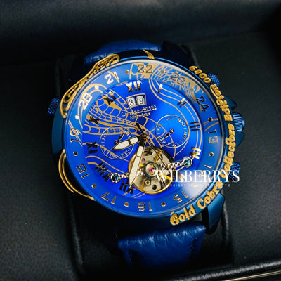 CALVANEO 1583 Astonia Blue Cobra Collectors Edition Watch