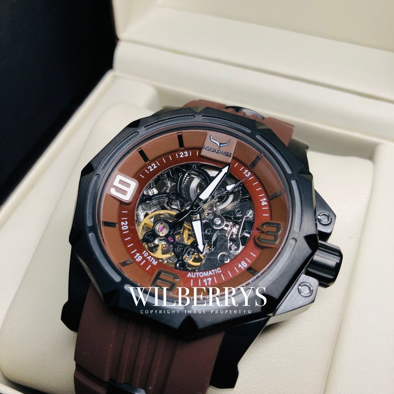 Men's Vessel Automatic Chocolate Brown Watch