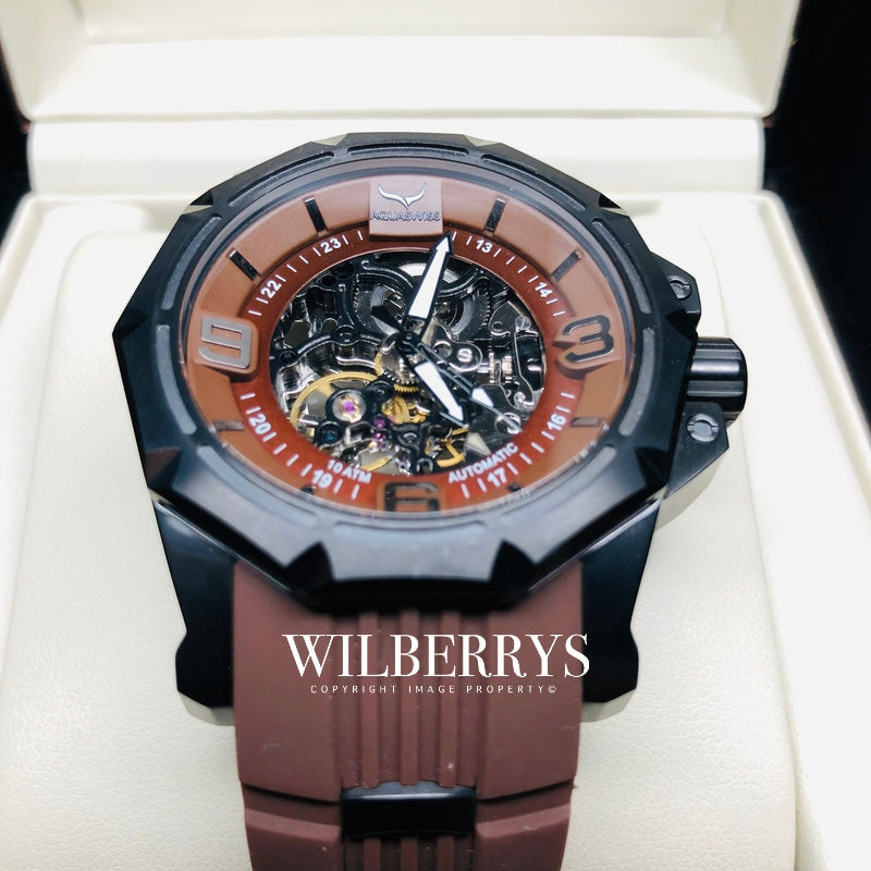 Men's Vessel Automatic Chocolate Brown Watch