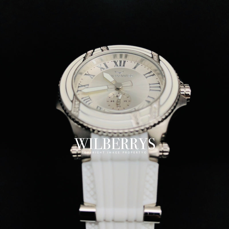 Women's Bolt L Diamond Snow White Watch