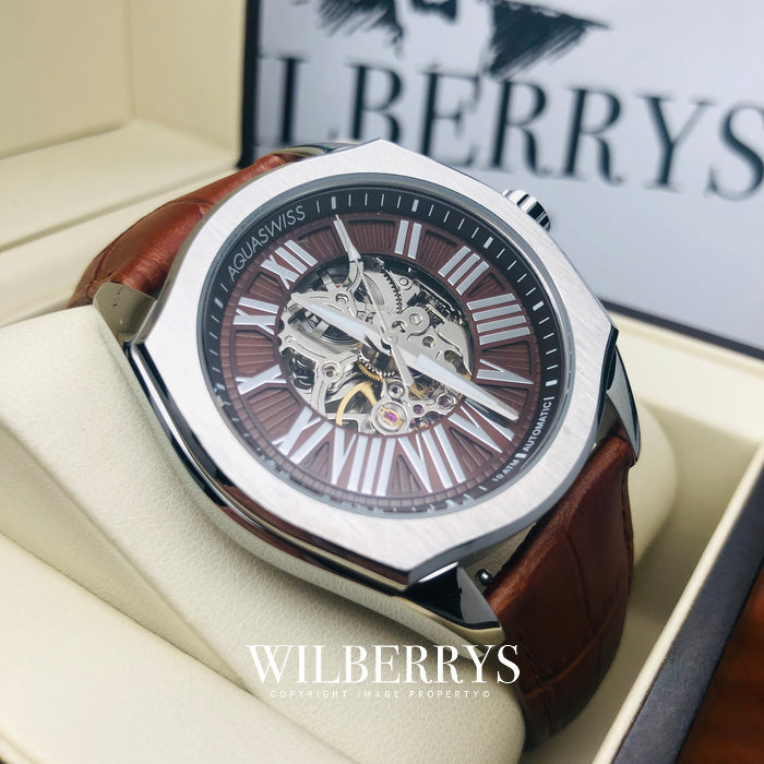 Men's Legend Automatic Chocolate Leather