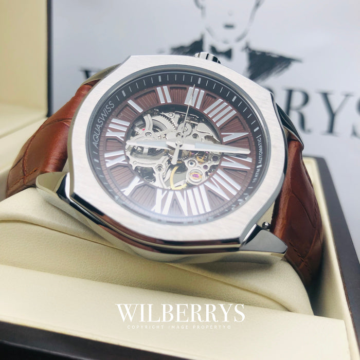 Men's Legend Automatic Chocolate Leather