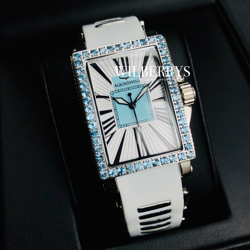 Women's Kelly 2.25ct Watch Snow/Baby Blue