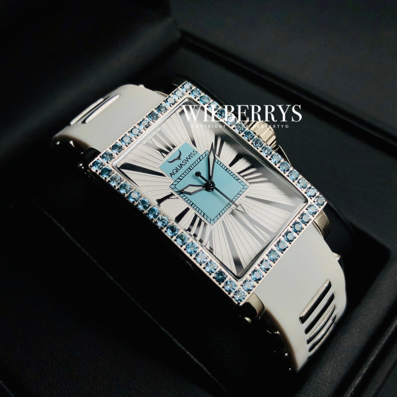 Women's Kelly 2.25ct Watch Snow/Baby Blue