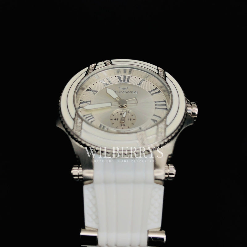 Women's Bolt L Diamond Snow White Watch