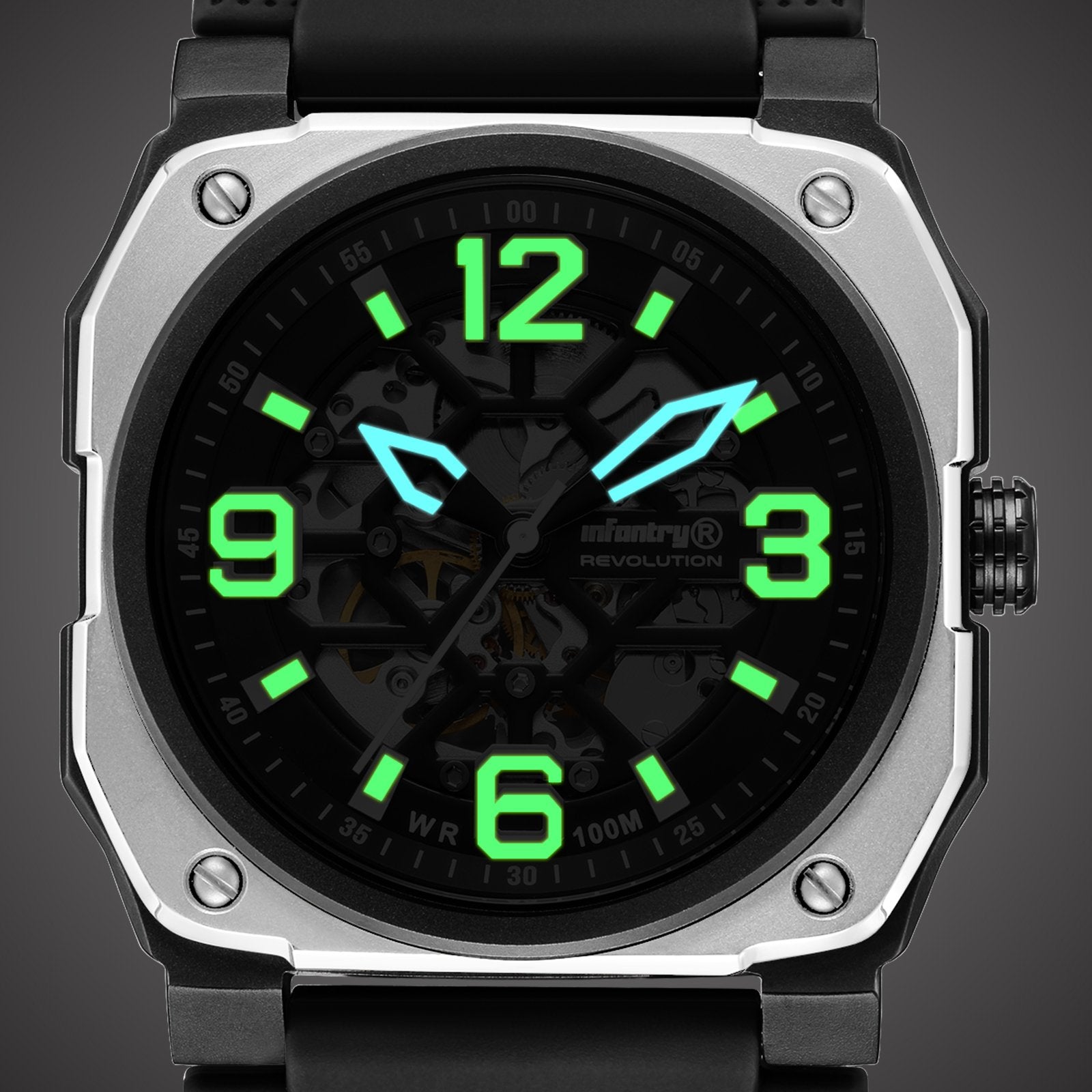 INFANTRY REVOLUTION Revolution Skeleton Watch