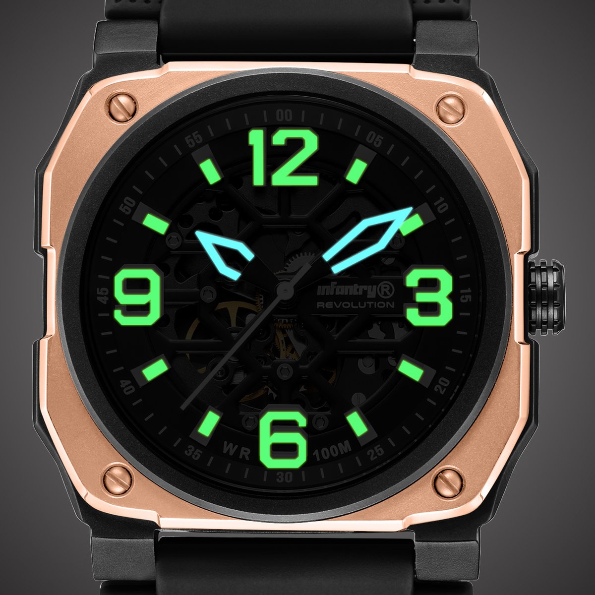 INFANTRY REVOLUTION Revolution Skeleton Watch