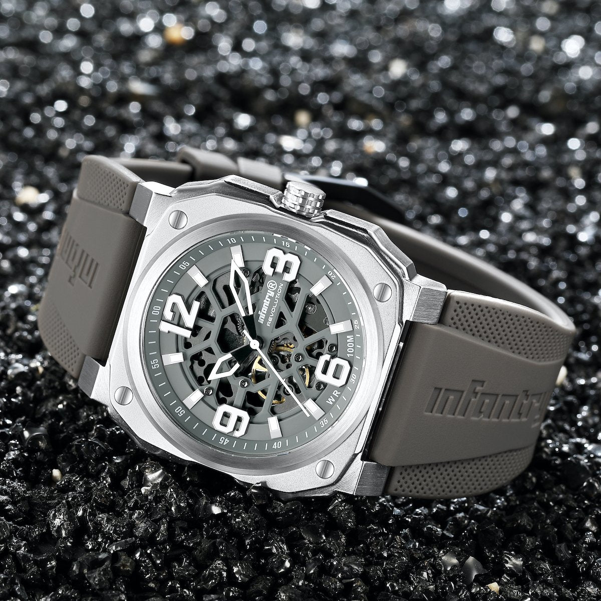 INFANTRY REVOLUTION Revolution Skeleton Watch