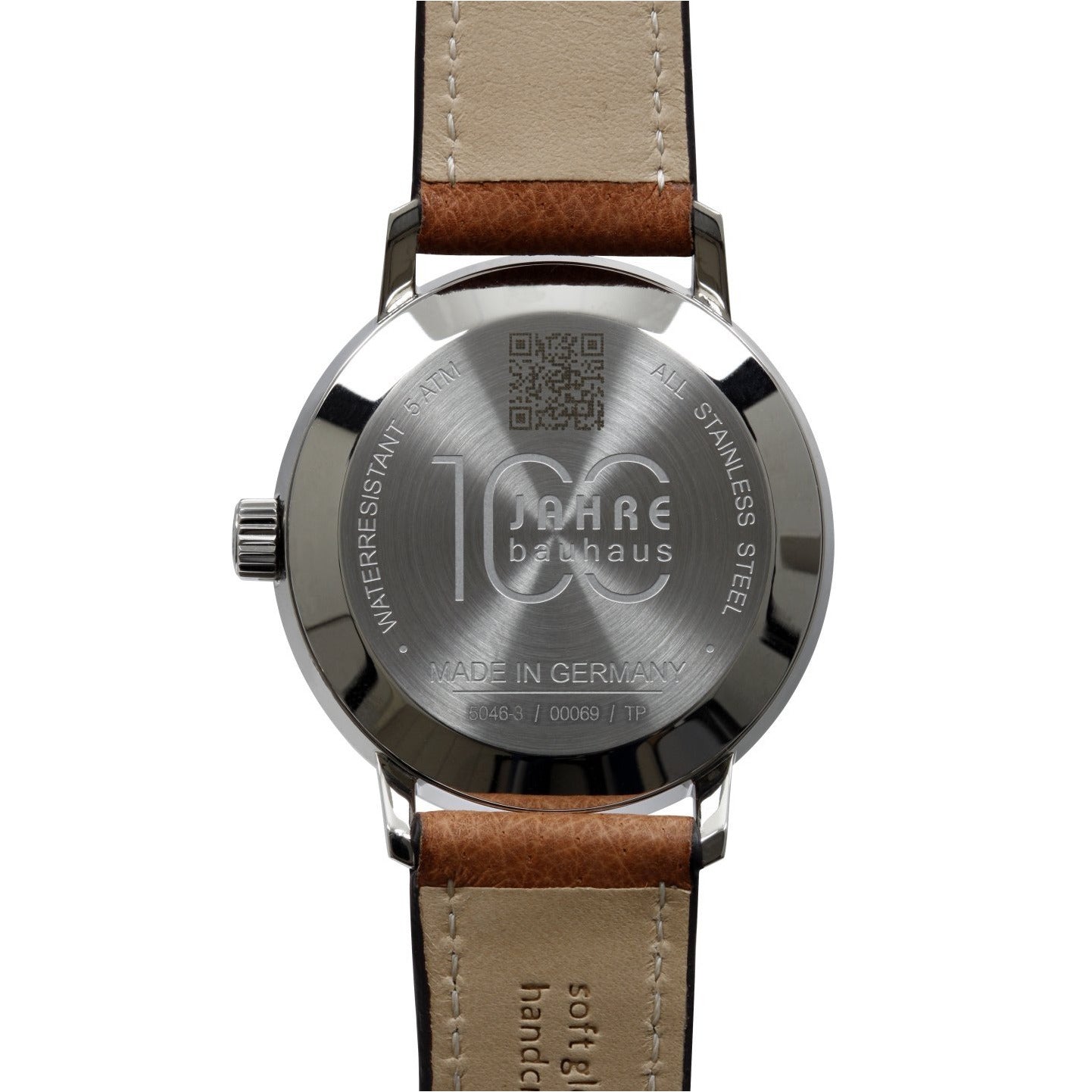 IRON ANNIE Bauhaus Blue/Brown Watch