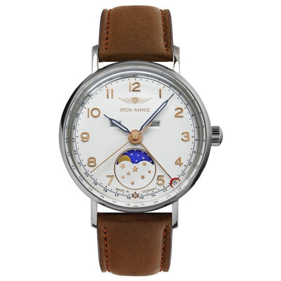 IRON ANNIE Women's Amazonas Moonphase Watch