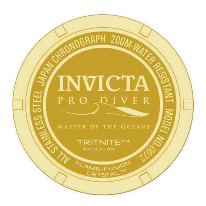 INVICTA Men's Colossus Pro Diver SCUBA Gold/Blue Watch