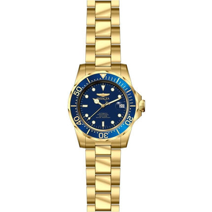 INVICTA Men's Pro Diver 40mm 18k Plated Automatic Blue Watch